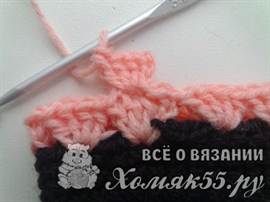 как связать крючком митенки