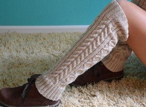как связать гетры спицами для начинающих