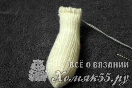 как вязать следки спицами для начинающих