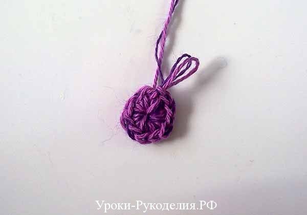 как крючком связать домашние сапожки