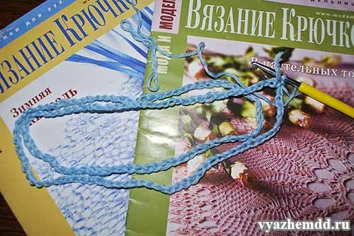 как связать снежинку