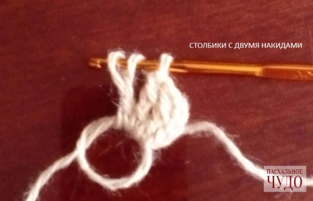 как связать курочку пасхальную